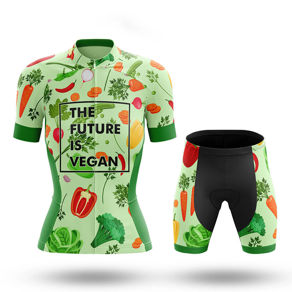 The Future Is Vegan - Women's Cycling Kit