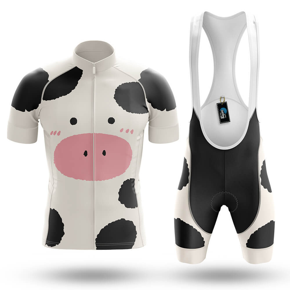 Cow Cycling Jersey for Men