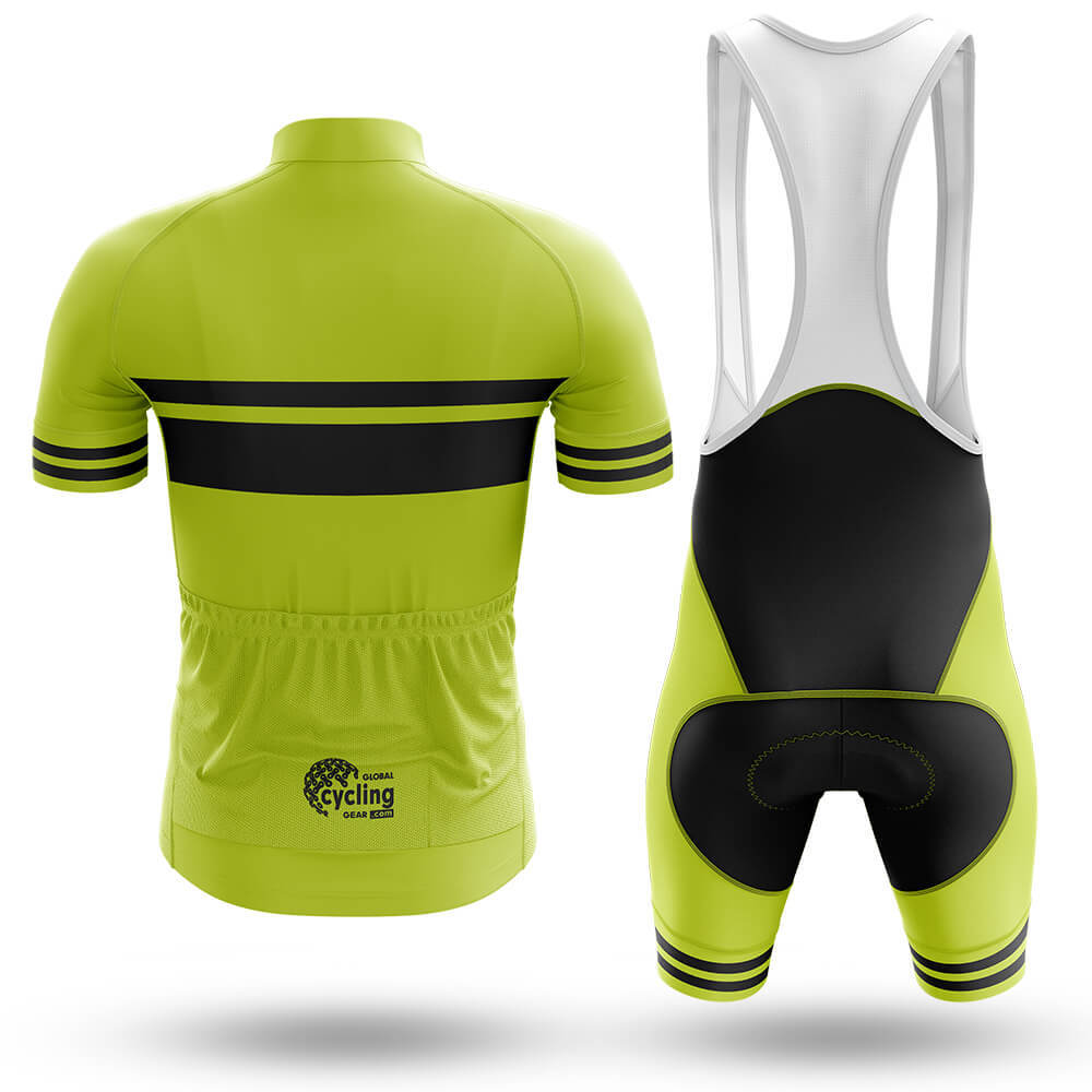 Classic Stripe - Lime Green - Men's Cycling Kit