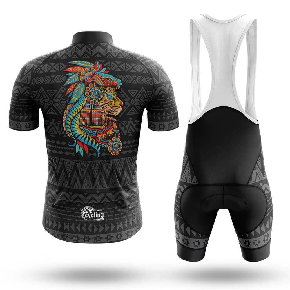 Mexican Aztec Jaguar - Men's Cycling Kit