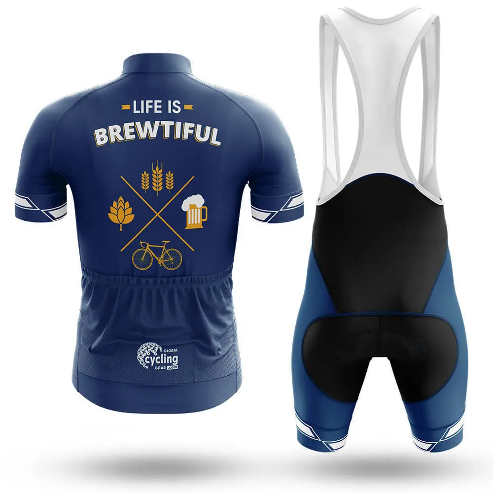 Brewtiful - Navy - Men's Cycling Kit