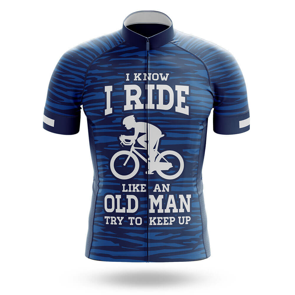 I Ride Like An Old Man V6 - Men's Cycling Kit