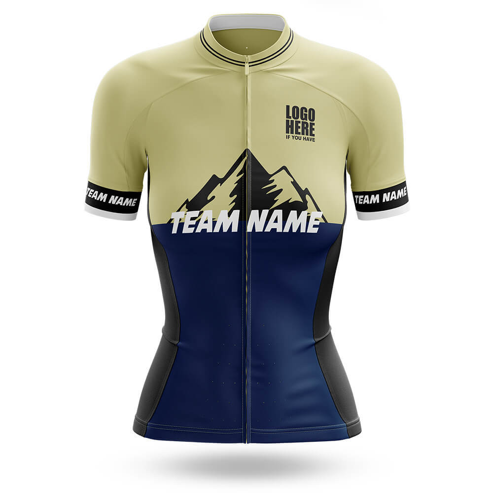 Custom Team Name V3 Navy - Women's Cycling Kit