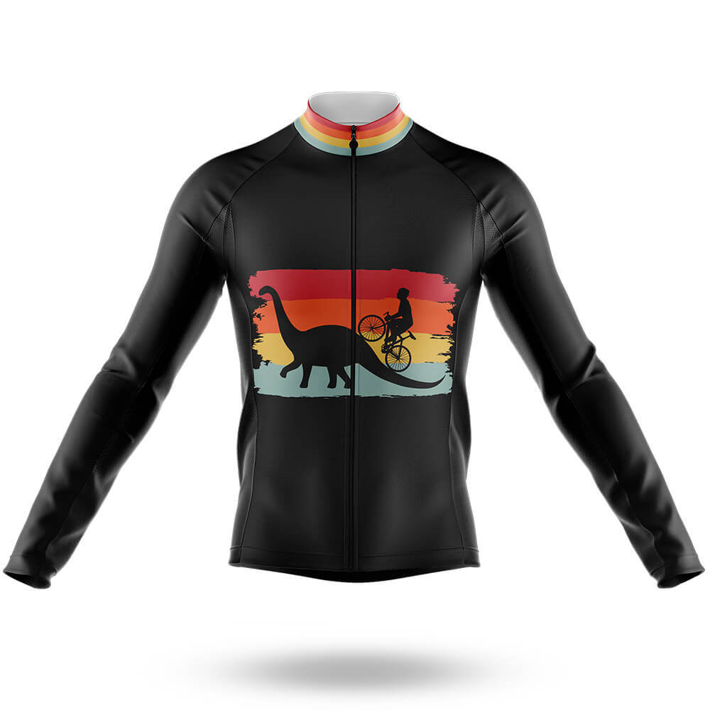 Retro Dinosaur Bicycle - Men's Cycling Kit