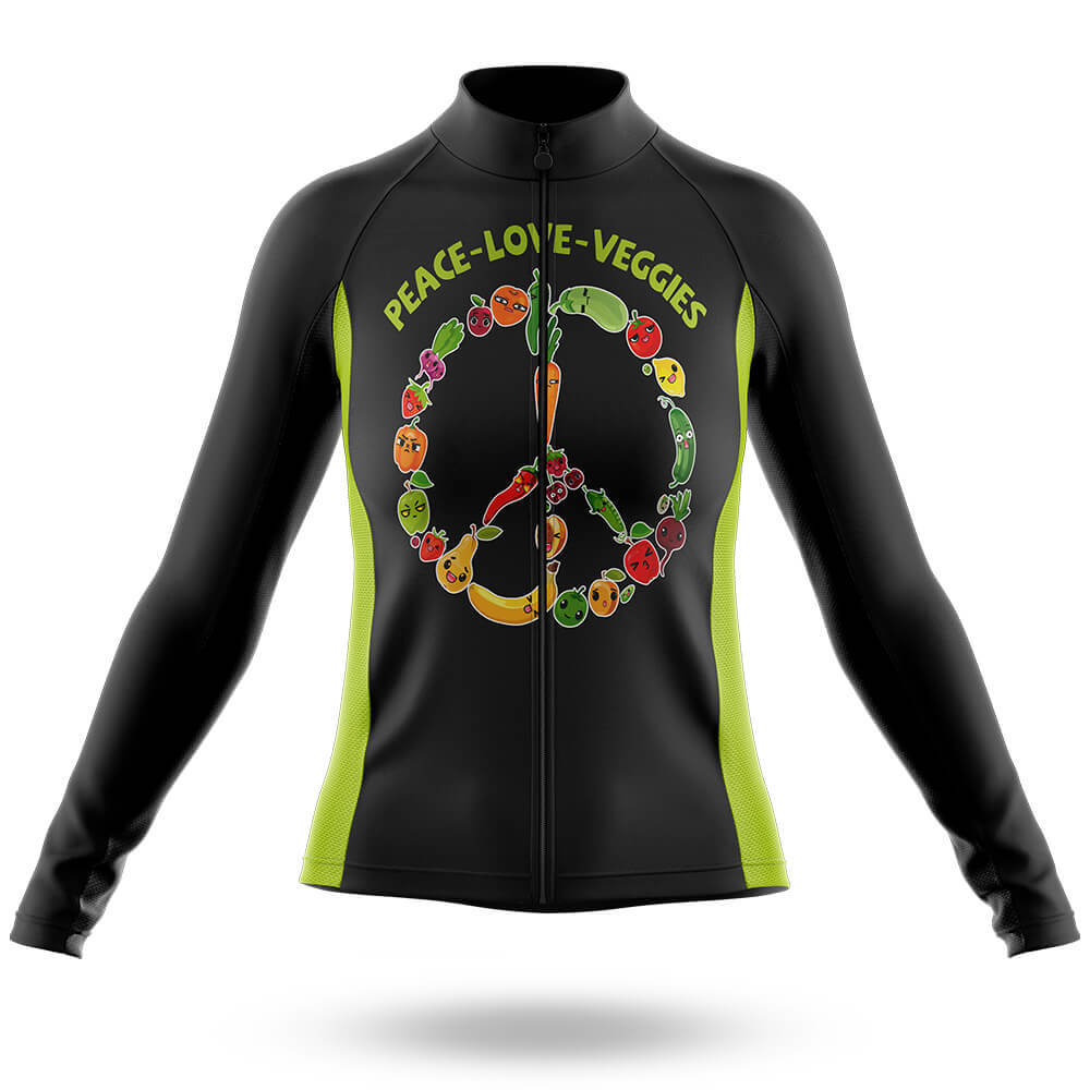 Peace Love Veggies - Women's Cycling Kit