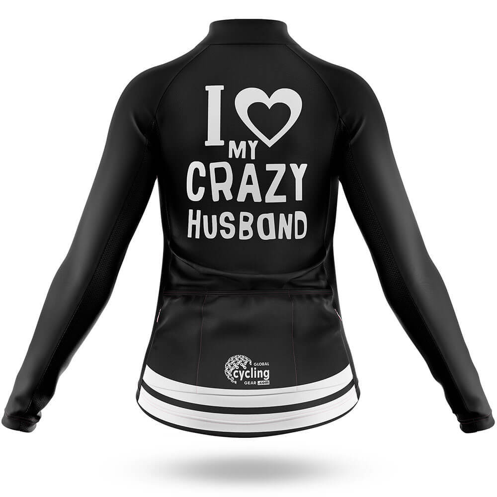 Love My Crazy Husband - Women's Cycling Kit