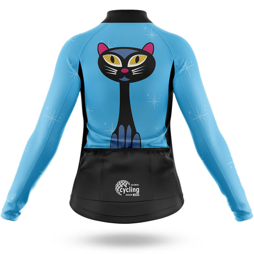 Night Cat Blue - Women's Cycling Kit