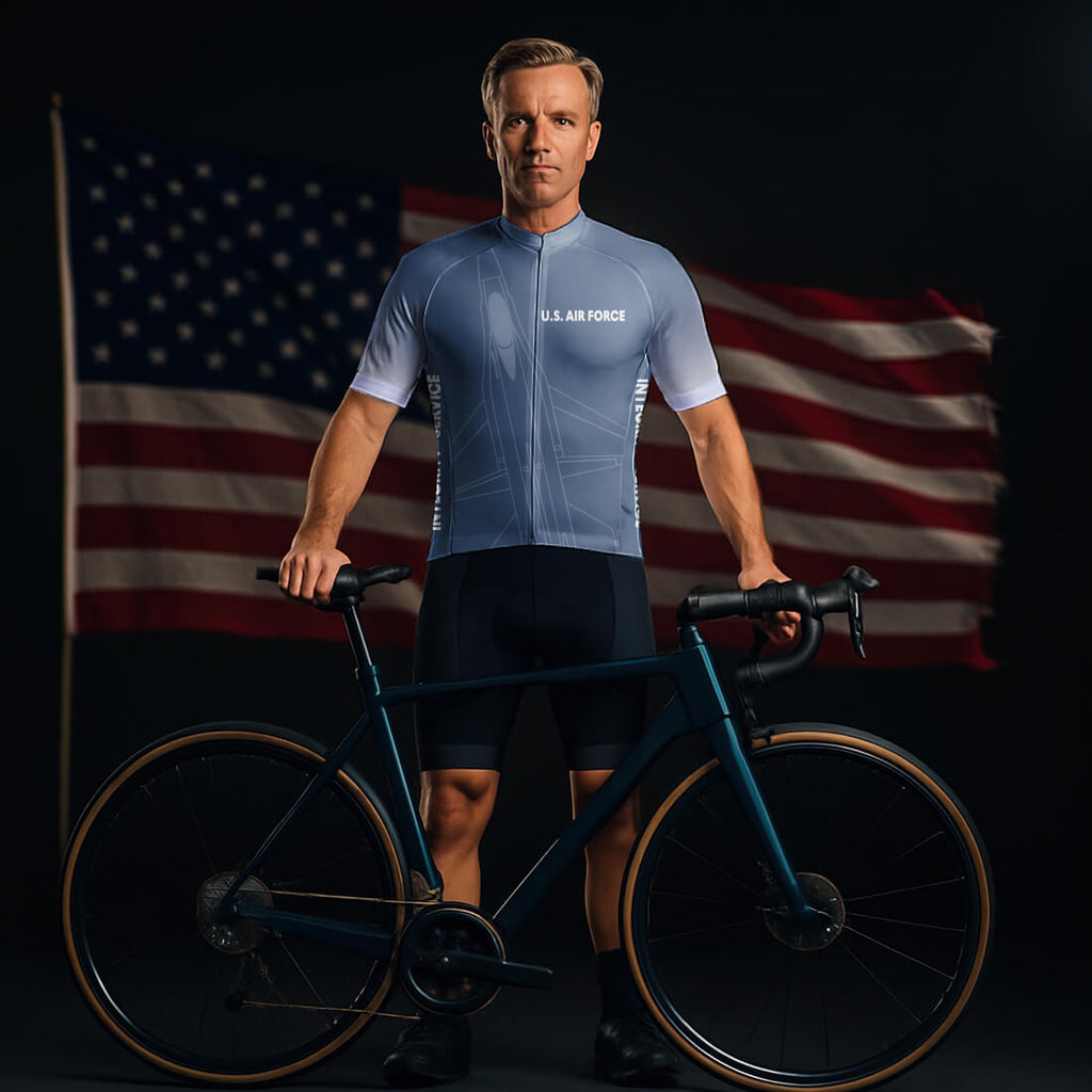 Air Force Cycling Jersey for Men