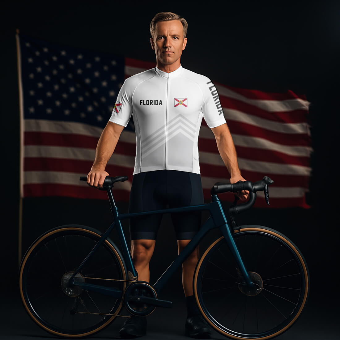 Florida Cycling Jersey for Men
