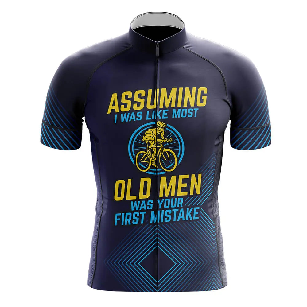 Cycling Old Man