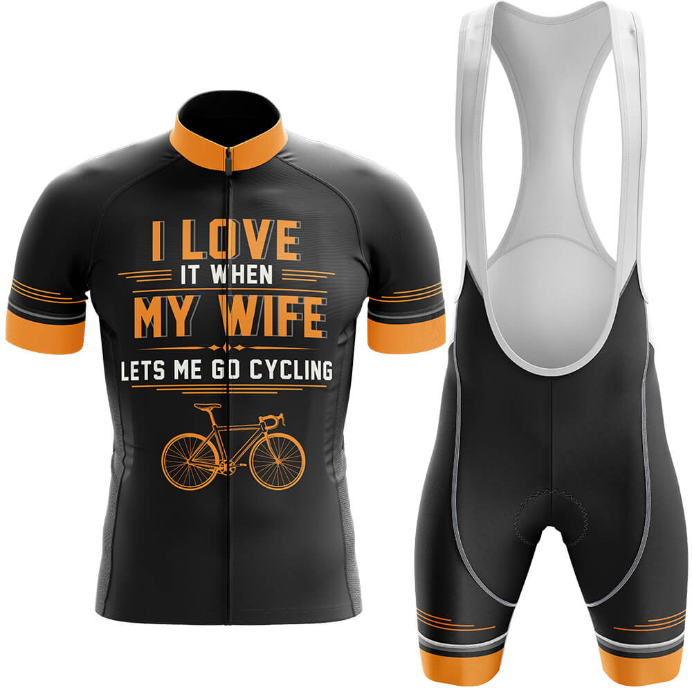 I Love My Wife V4 - Men's Cycling Kit