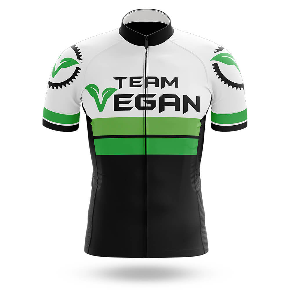 Team Vegan Premium Cycling Jersey - Men's Cycling Kit